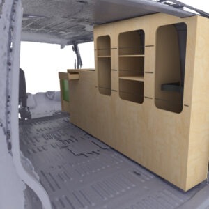 Zestaw szafek do Volkswagena T5, T6