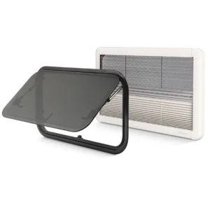 Okno boczne do kampera z roletą Madovan Atlas