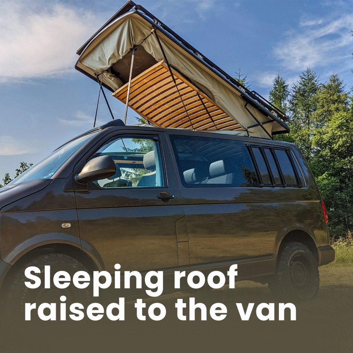 sypialny dach podnoszony